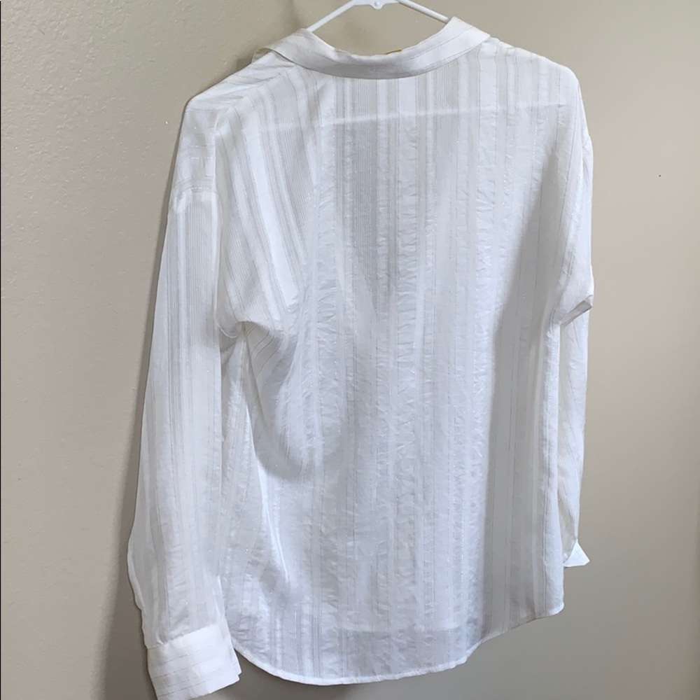 Small White blouse Ann Taylor - Picture 3 of 4